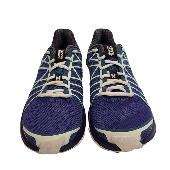 PEARL iZUMi Women's EM Road M3 v2 Lace Up Running Shoe Size 8 - Picture 2 of 8